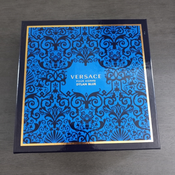 Versace Pour Homme Dylan Blue *Box Only* 9x9 - Picture 2 of 12